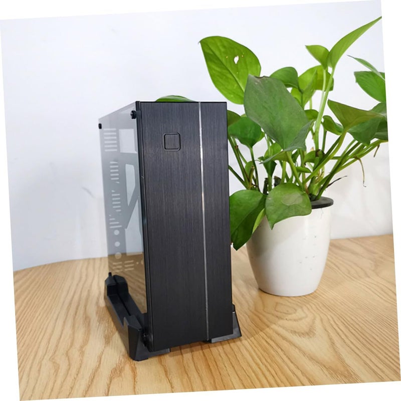 3 Piece Mobile Adjustable CPU Rack For Computer Chassis Sliding Computer Case Holder Smooth Edges Versatile Support For Home Office And Gaming Desks - Image 4