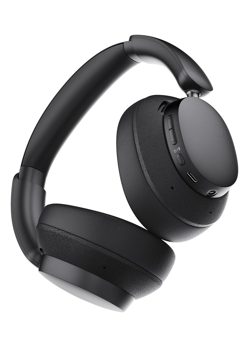 Honor Choice Codeler Headphones 2 With 57dB Active Noise Cancellation, 70H Battery, 360° Spatial Audio, Hi-Res Sound,  Game Mode & Fast Charging - Classic Black - Image 1