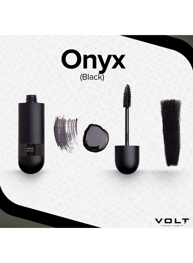 VOLT Olt Grooming Instant Beard Color Eco 2 Pack Refill Smudge And Water Resistant Quick Drying Brush On Color For Beards Mustaches And Eyebrows Onyx (Black) - Image 5