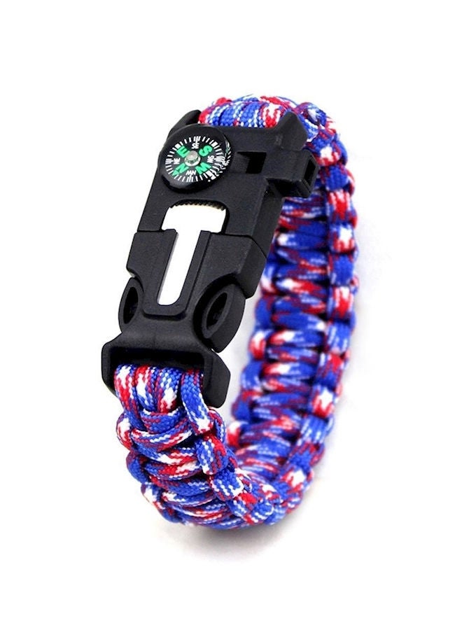 NIBEMINENT Camping Survival Bracelet With Compass 