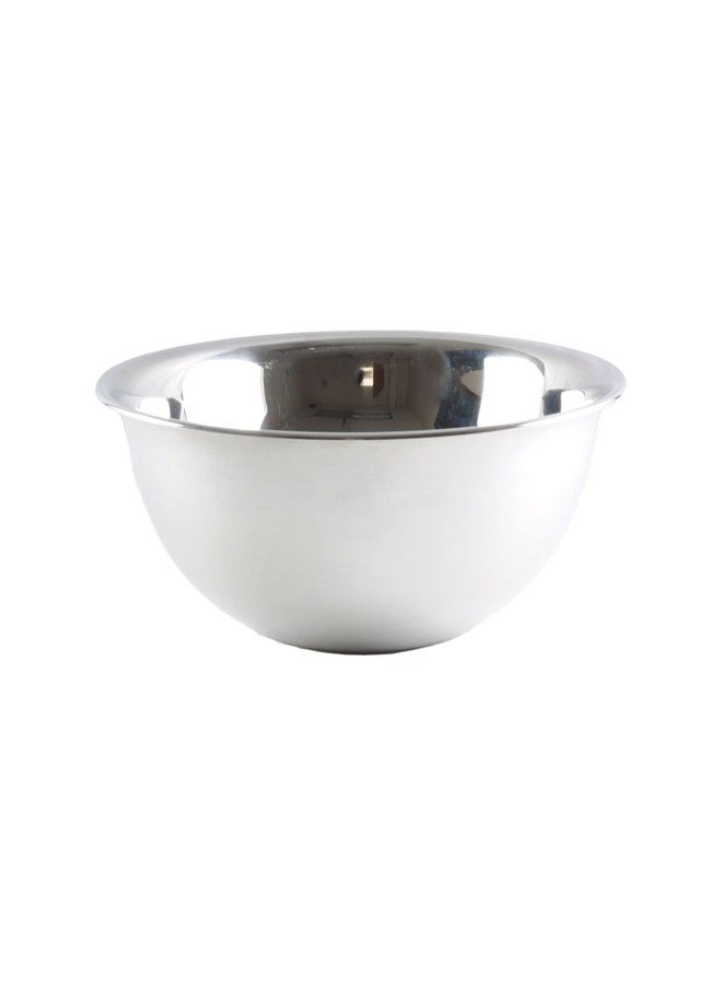 TrueCraftware - 1 Heavy Duty Flat Base Mixing Bowl, Stainless Steel - 5 Quarts, 22 Gauge - Image 1