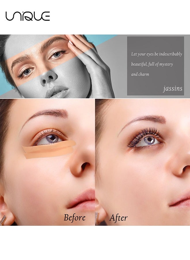 Unique - 10 Sheet Eyelash Extension Tape - Lash Tape for Eyelash Extensions Eyelash Tape for Extensions Sensitive Under Eye tape Breathable Micropore Medical Tape for Individual Eyelash Extension Supplies - Image 1