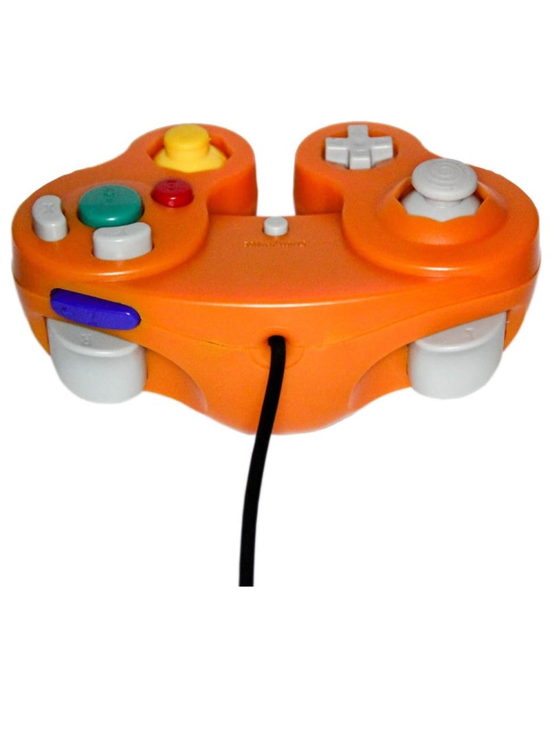 AS SEEN ON TV - Wired Game Controller, Strong And Durable PC Precision Wired Gamepad, Easy To Operate Hassle Free Gaming Controller, Ergonomic Design Stable Joypad Controller For GameCube NGC, (Clear) - Image 1