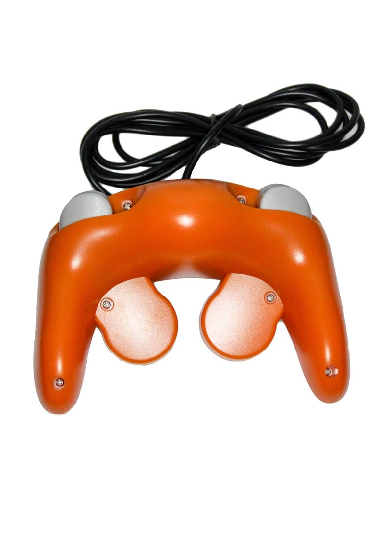 AS SEEN ON TV - Wired Game Controller, Strong And Durable PC Precision Wired Gamepad, Easy To Operate Hassle Free Gaming Controller, Ergonomic Design Stable Joypad Controller For GameCube NGC, (Clear) - Image 1