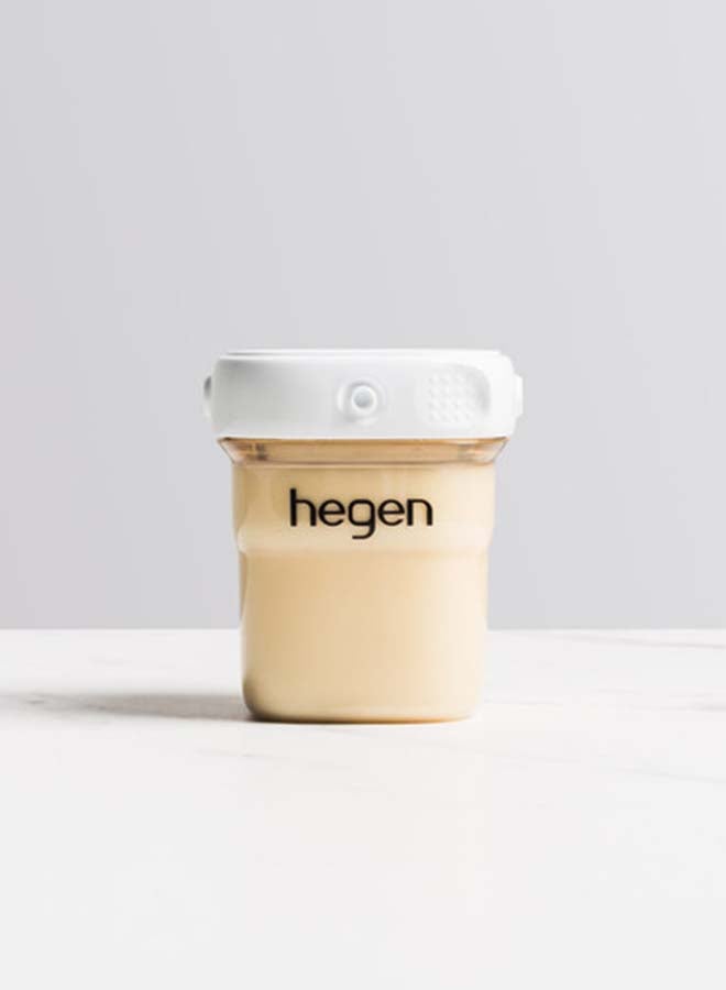 hegen 240ml/8oz Breast Milk Storage Containers Press-to-Close,Twist-to-Open (PCTO™) One-Hand Closure,BPA-Free, Airtight PPSU(Polyphenylsulfone) Bottle,Snap-On Buttons,Dishwasher & Freezer Safe, 2 Pack - Image 4