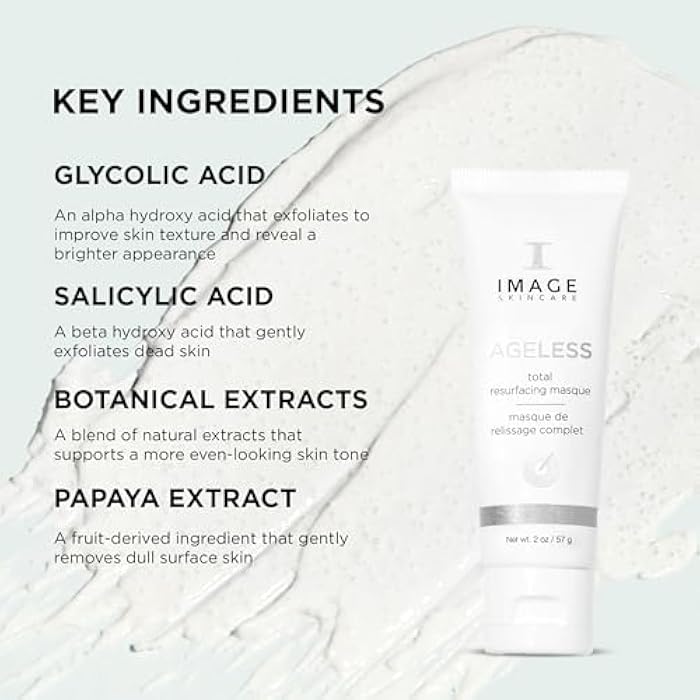 IMAGE Skincare, AGELESS Total Resurfacing Masque, Anti-Aging Smoothing Facial Mask, 2 oz - Image 4