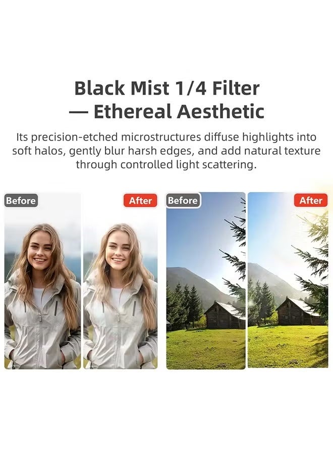 aMagisn CPL ND Black Mist 1/4 Filter for DJI Flip HD Optical Glass Vignette-Free Lens Filter for Flip Drone Accessories - Image 2