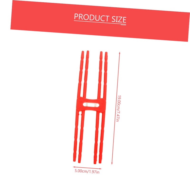 Flexible Spider Shape Phone Holder 2 Pack Plastic Desk And Travel Stand Red - Image 3