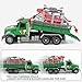 Dwi Dowellin Toy Truck Transport Cars Carrier with Dinosaur for Kids ToddlersBirthday Gifts for Boy Toddler Child 3 4 5 6 Years Old - Image 4