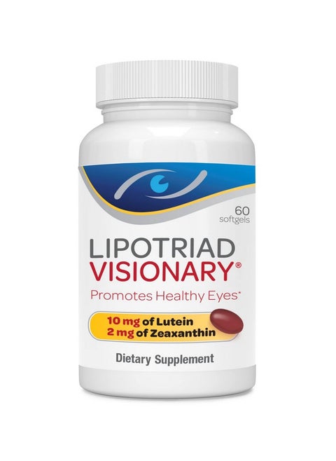 Visionary Eye Vitamin And Mineral Supplement With Areds2® Ingredients In Our Own Custom Formula 60 Count