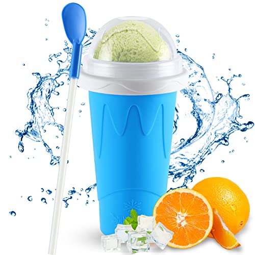tgosomt Slushie Maker Cup, Slushy Cups, Ice Cream Make, Cool Stuff Things Gadgets, Gifts for Boys Girls Teens Students - Image 1