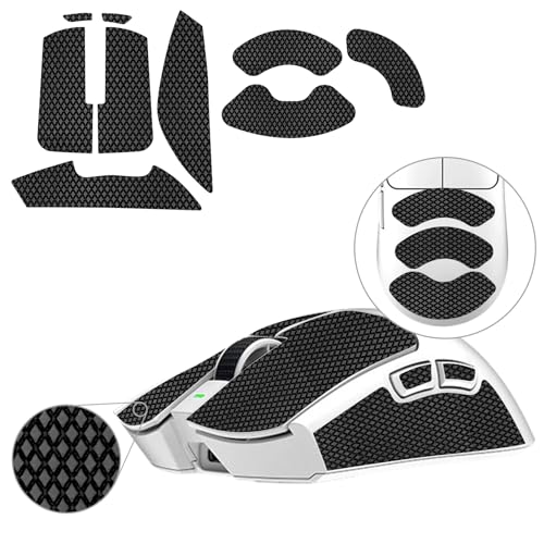 TALONGAMES Mouse Anti Slip Grip Tape Compatible with Razer Viper V3 Pro/Viper V4 Pro Gaming Mouse, Palm Sweat Absorption, Thin 0.5mm, Cut to Fit, Easy to Apply, Mouse Skin - Image 1