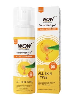 WOW Skin Science WOW Skin Science Sunscreen SPF 55 PA+++ Matte Look Ultra Light  - Image 1