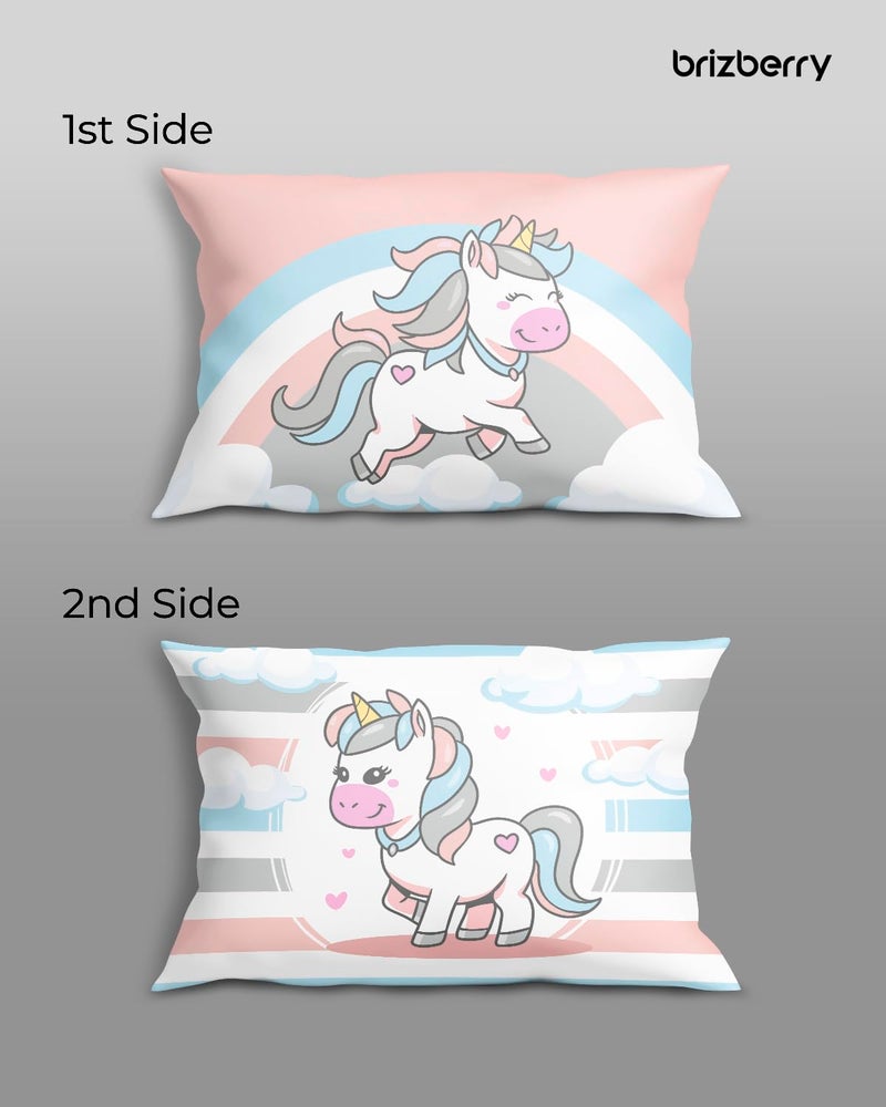Brizberry ® Kids Pillow Cushion with Super Soft Fabric | Animal & Cartoon Prints | 12x18 inches (Design 19) - Image 2
