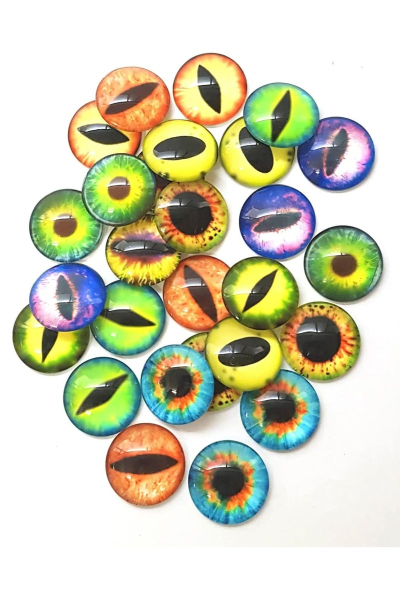 Colorful Dragon Eyes Set of 30 ideas for craft for kids