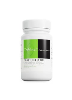 Davinci Labs Grape Seed 100 Dietary Supplement To Support Immune System Vascular Function And Healthy Skin* With 100 Mg Grape Seed Extract Per Serving Gluten Free 60 Vegetarian Capsules  - Image 2