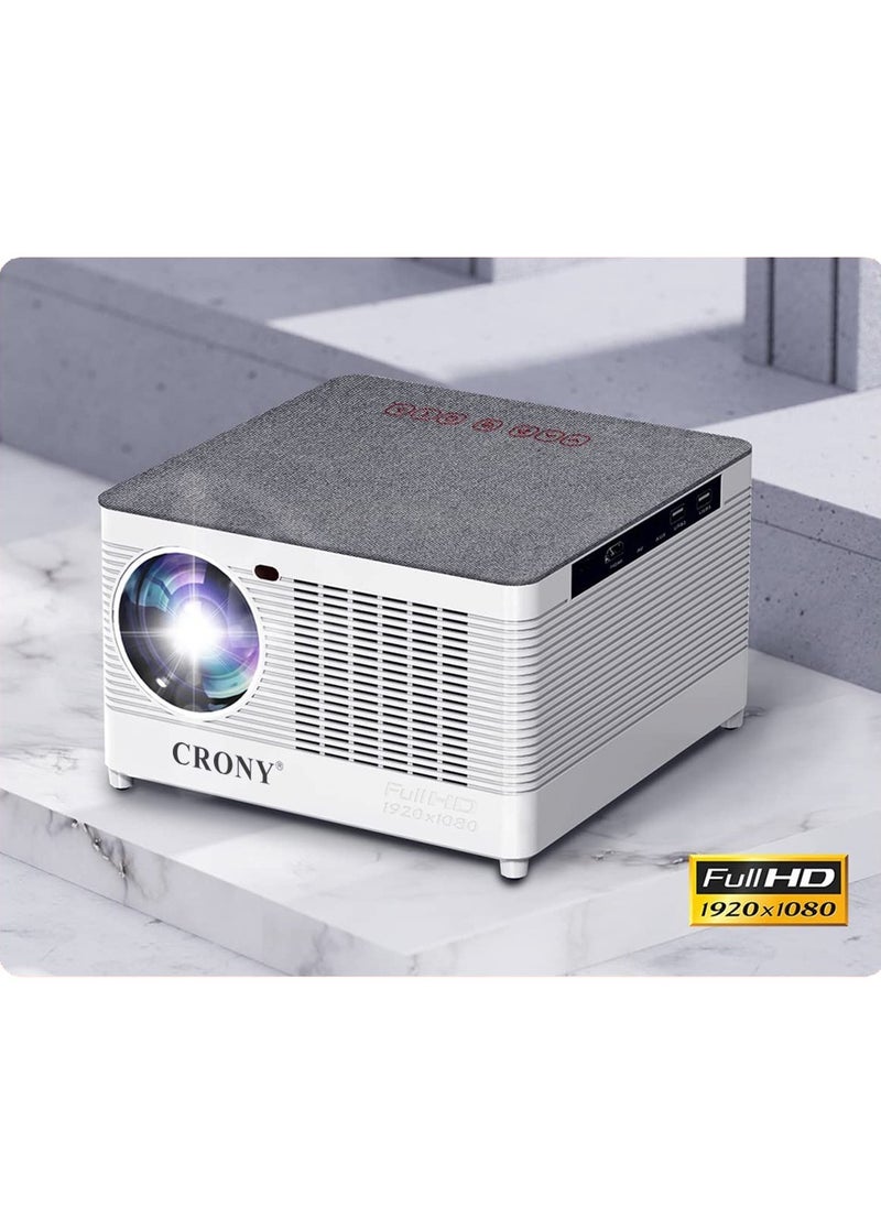 Crony T55A Projector 5G WiFi Bluetooth Nativo Full HD 1920X1080p 9000 Lumens Suporte 4K Home Theater para iOS Android  - Image 2
