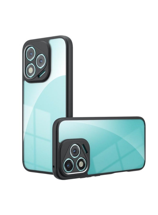 جراب حمايه شفاف مضاد للاصفرار ومقاوم للصدمات متوافق مع Honor 400 Lite (شفاف) - Image 1