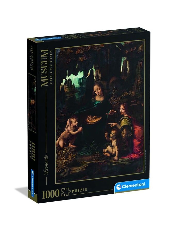 Clementoni 1000 Piece Puzzle – Museum The Virgin Of Artwork | Classic Renaissance Art Jigsaw Puzzle For Adults - Image 1