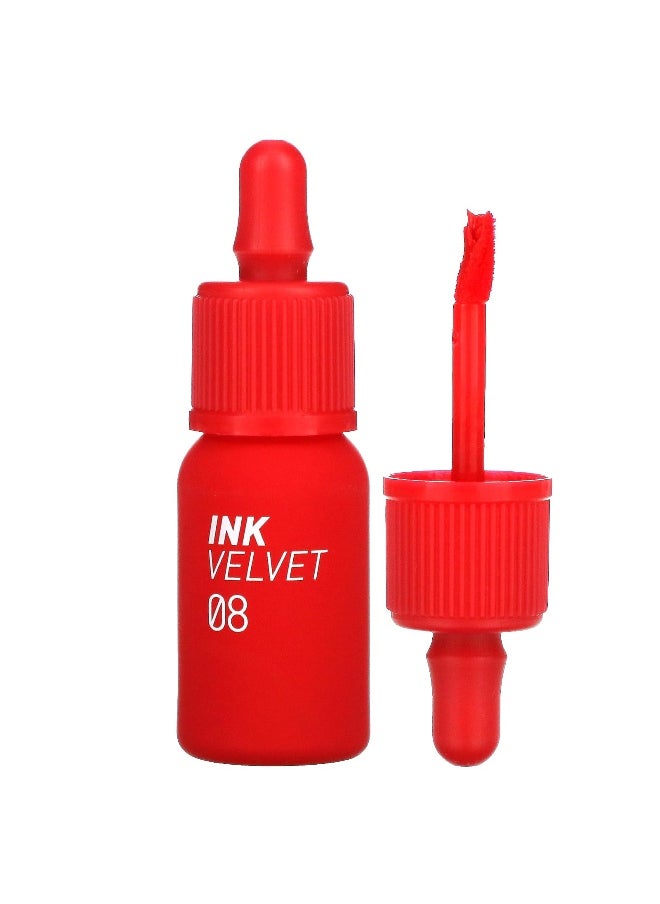 Peripera Peripera, Ink Velvet Lip Tint, 08 Sellout Red, 0.14 oz (4 g)  - Image 1