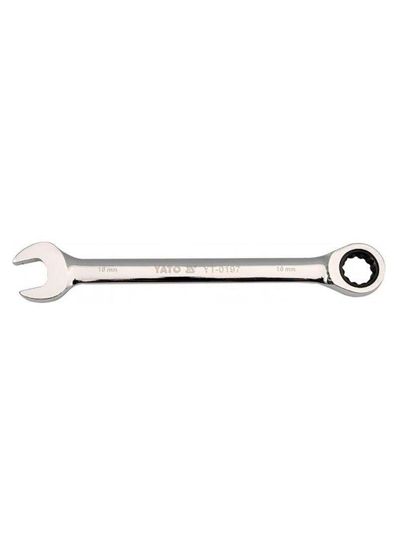 YATO Combination Ratchet Wrench 11mm W/Plastic Hanger YT-0192