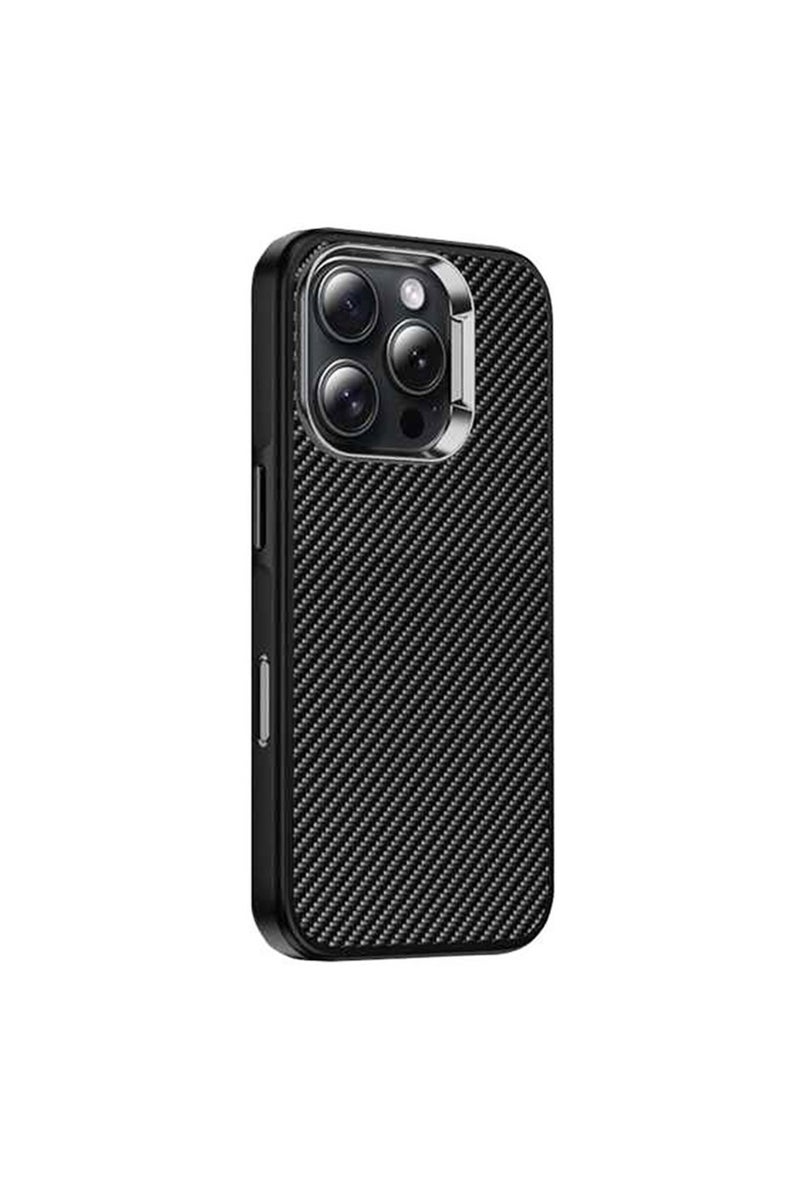 Ipefet Case for iPhone 16 Pro Max – Carbon Fiber Finish, Elegant and Shockproof Protection