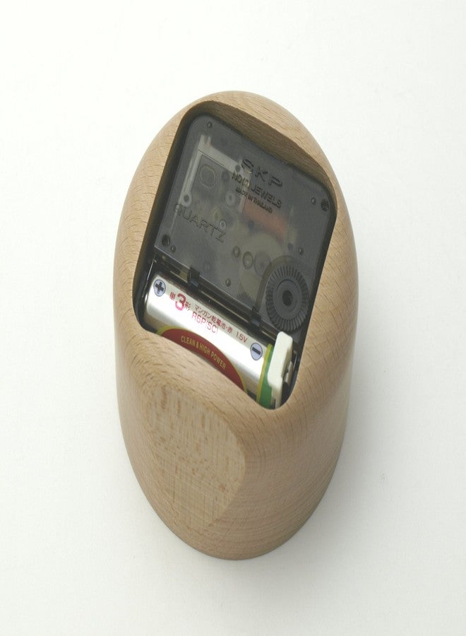 ليمونز ساعة طاولة ليمنوس، ساعة مكتب موكو، خشب الزان LC12-05 BN ليمنوس - Image 2