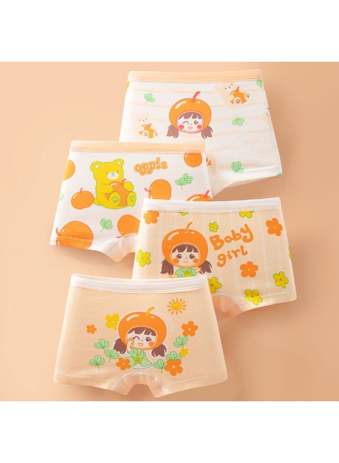 KUYING New Comfortable Skin friendly Breathable Underwear Set 0f 4 