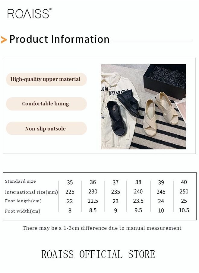 Wedge Sandals for Women Comfortable Open Toe Sandals Casual Summer Buckle Open Toe Ankle Strap Platform Sandals Platform Wedge Heels Sandals Rubber Sole Shoes - pzsku/Z6E6C610A900C296C94F3Z/45/_/1691638042/3782f109-88d1-43d3-95b7-ecf8c1ef3218