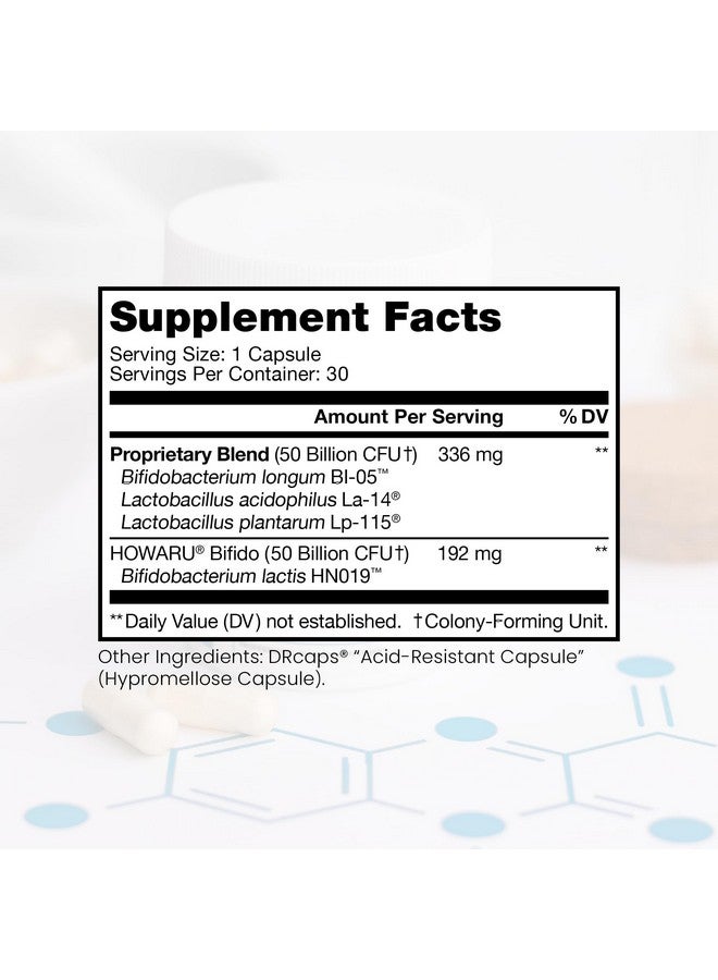 Pure TheraPro Rx Power Probiotic 100B | 30 Acid Resistant Capsules - 1 Month Supply | 4 Proven Strains 100 Billion CFU | Flora Balance & Digestiion | NO Refrigeration Required | Non-GMO | Zero Fillers - Image 2