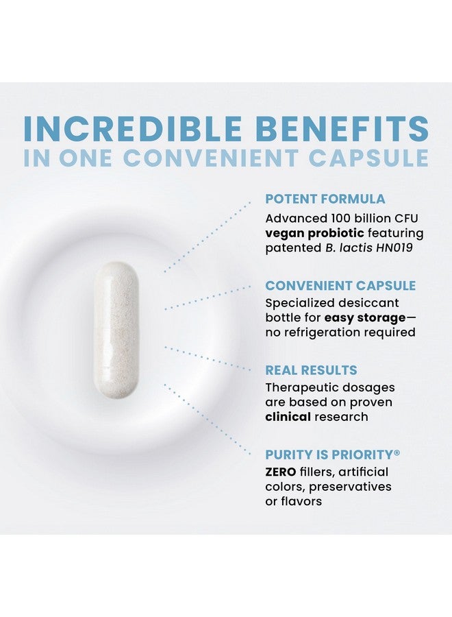 Pure TheraPro Rx Power Probiotic 100B | 30 Acid Resistant Capsules - 1 Month Supply | 4 Proven Strains 100 Billion CFU | Flora Balance & Digestiion | NO Refrigeration Required | Non-GMO | Zero Fillers - Image 4