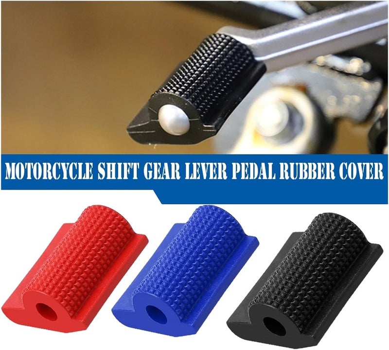Motorcycle Gear Shift Pad Anti-Skid Case Protection Shifter Cover Compatible with BMW S1000R S 1000 RR XR R 850 900 R RT R1250GS HP F900XR(Yellow) - Image 2