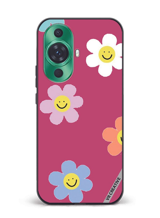 VR CREATIVE Protective Case Cover For Huawei nova 11 Ultra Flower Design Multicolour - Image 1