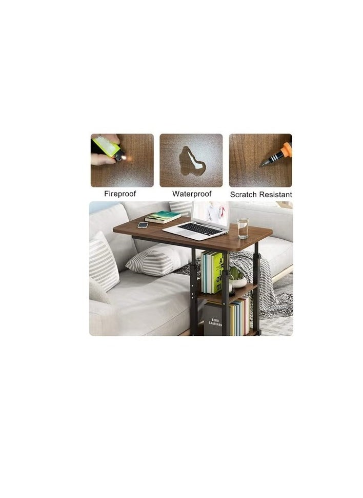 Generic End Table Sofa Side Table And Table Sofa Side Table Bedside Desk Nightstand with Storage Space Living Room Bedroom  - Image 4