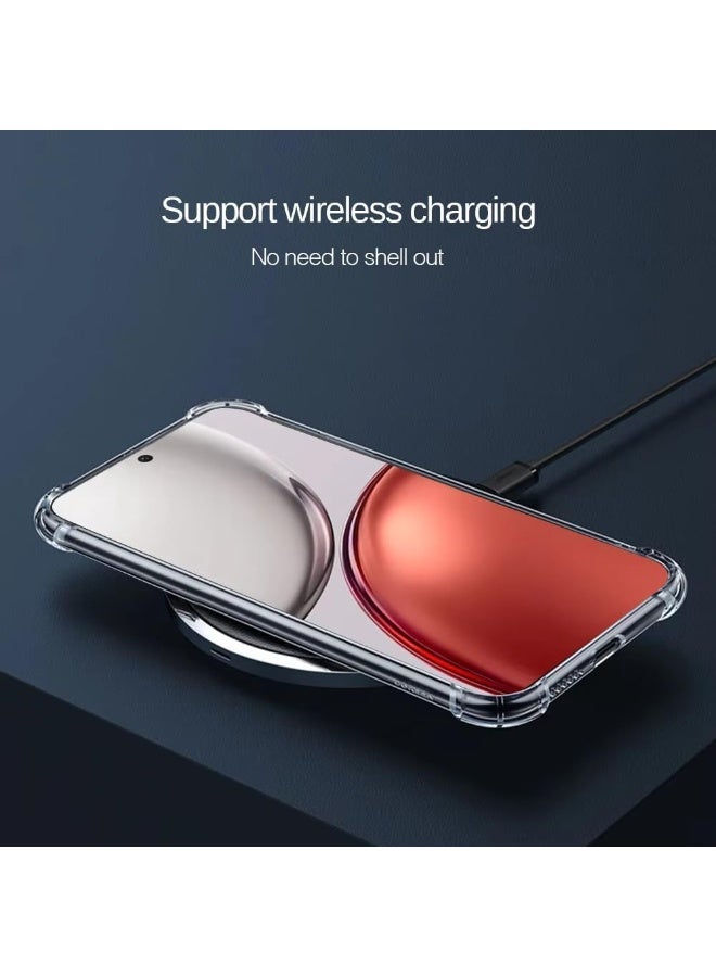 جراب لهاتف Honor X9D، غطاء حماية شفاف فائق النحافة مقاوم للخدش، مصنوع من مادة TPU المرنة والناعمة، مقاوم للصدمات والسقوط، مع زوايا معززة، جراب شفاف لهاتف Honor X9D - Image 2