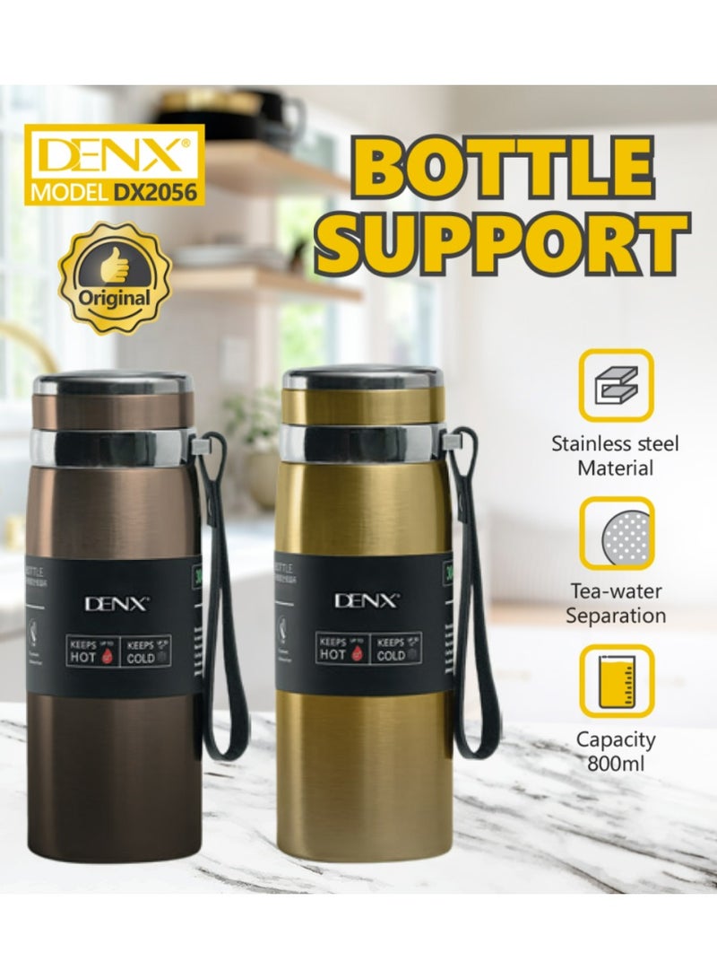 1-Liter Stainless Steel Hot & Cold Bottle