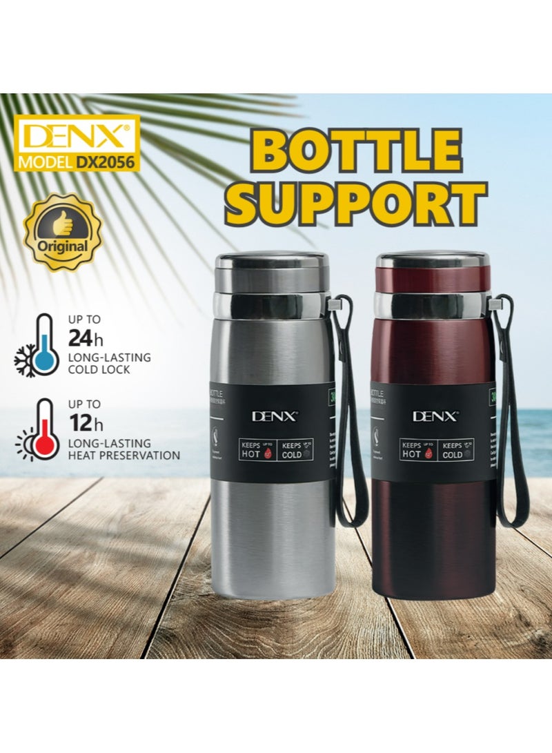 1-Liter Stainless Steel Hot & Cold Bottle