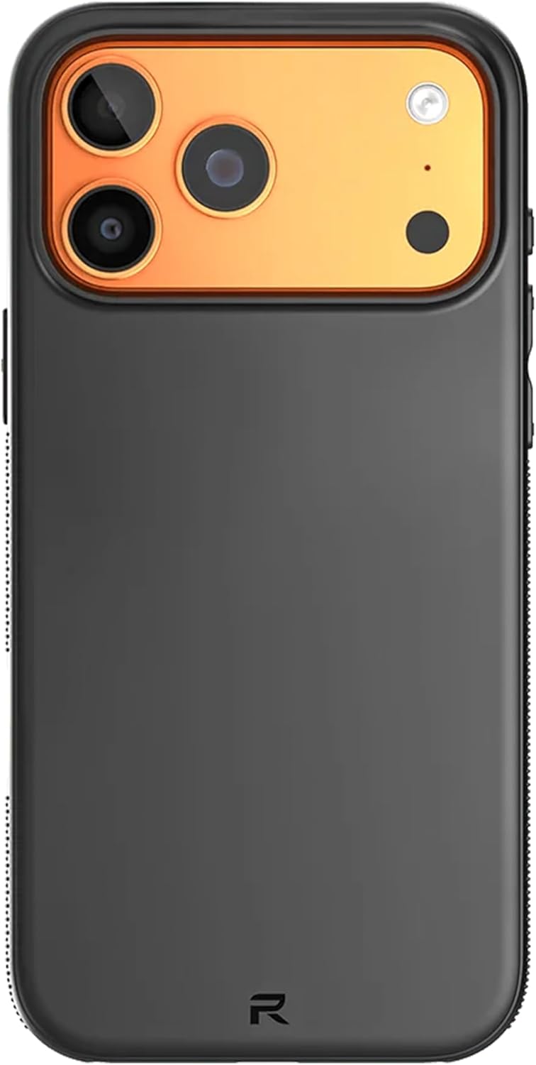 Rebel Air Case for iPhone 17 Pro Max [Air² Series] Strong MagSafe Compatible, Grippy Sides, Slim & Lightweight Cover, Camera Button, Protective Corners, Raised Lens Ring, 6.9 Inch Phone 2025 (Black) - Image 4