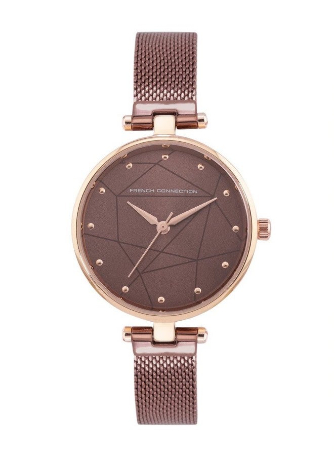 French Connection Analog Brown Dial Women's Watch-FCN00028D - Image 1