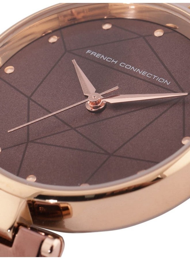 French Connection Analog Brown Dial Women's Watch-FCN00028D - Image 4
