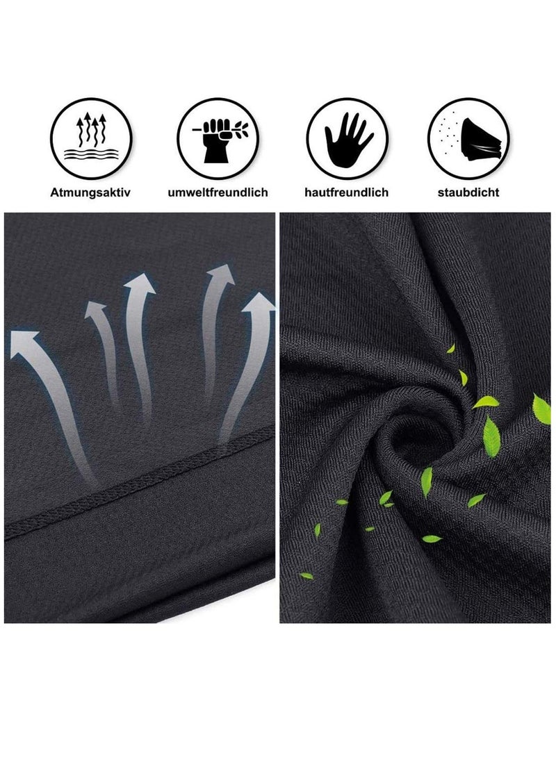 Excefore Cycling Mask,Bandanas for Men Women,Headwear Neck, Cycling Half Face Mask Motorcycle, UV Protection Breathable Lightweight Stretchy Face Scarf Climbing Running Hiking Fishing Mask  - Image 4