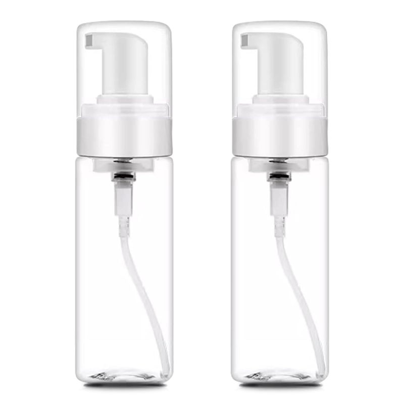 Autdor Foam Pump Bottle 7oz 2Pcs Foaming Soap Dispenser 200ml Foaming Spray Bottle Empty Travel Foam Bottle Clear Foam Dispenser for Hand Soap Toiletries Shampoo Lotion - Image 3