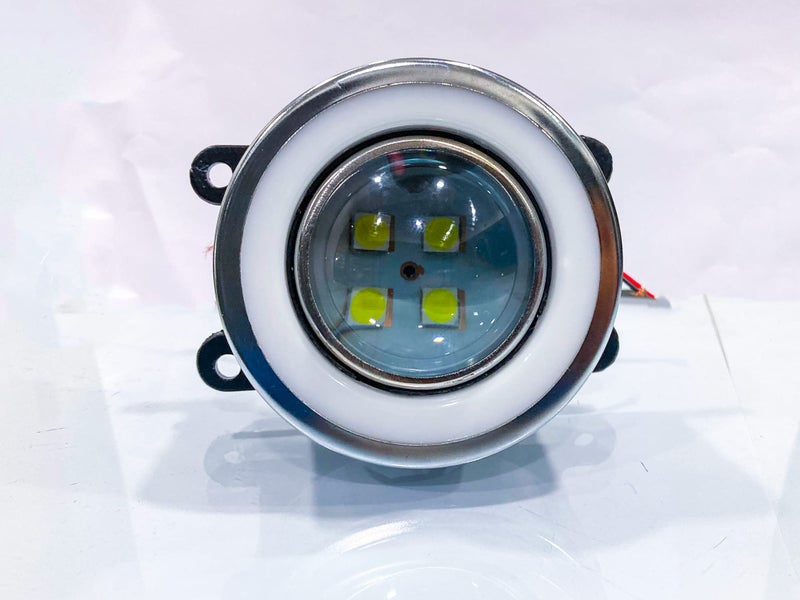 Auto Pearl Projector 3x1 DRL LED Metal Car Fog Light Compatible with - Celerio (Set of 2 Pcs) - Image 3