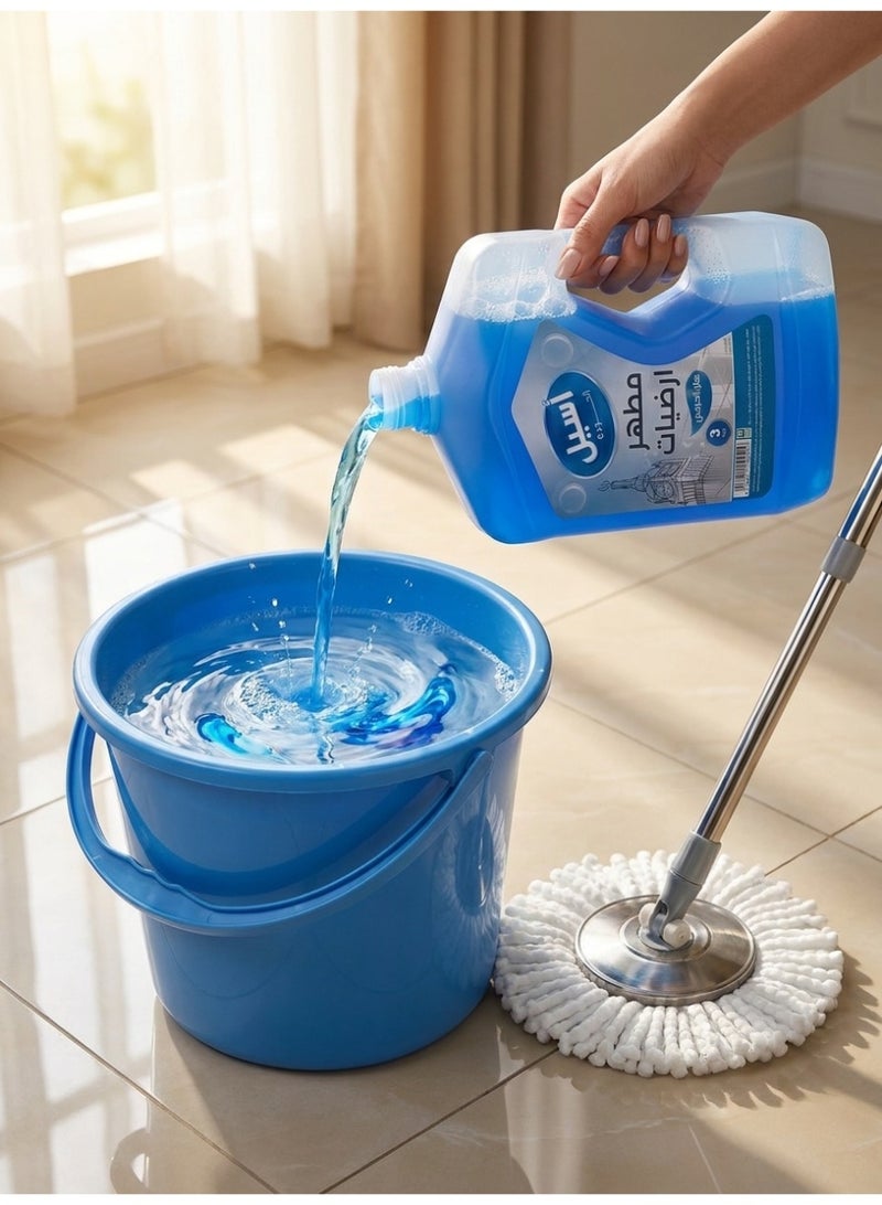 Aseel Floor Disinfectant Cleaner 3L - Fresh Scent Floor Cleaner for Home & Office - Image 3