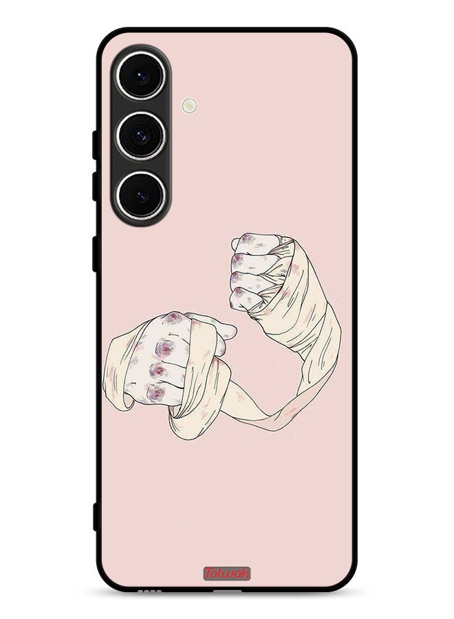 Tolwak Samsung Galaxy A56 5G Protective Case Cover Fighter Art - Image 1