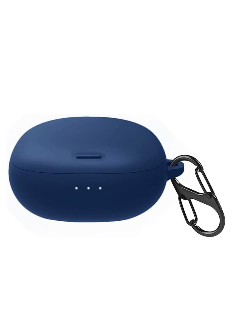 Soft Silicone Protective Cover Case Compatible with Anker Liberty Air 2 Pro (Navy Blue) 