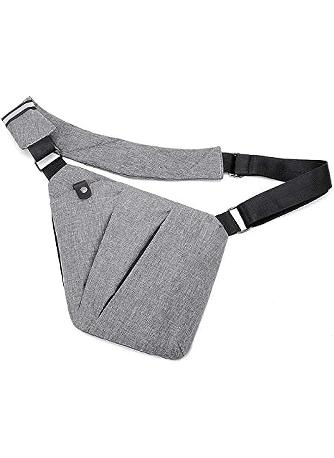PROMASS - Bag, Chest Backpack Casual Daypack Black Shoulder Crossbody Lightweight Anti Theft Outdoor Sport Travel Hiking Bag For Men Women - Image 1