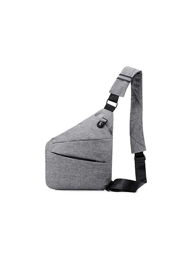 PROMASS - Bag, Chest Backpack Casual Daypack Black Shoulder Crossbody Lightweight Anti Theft Outdoor Sport Travel Hiking Bag For Men Women - Image 1