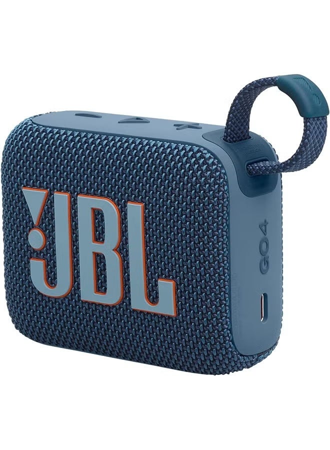 JBL Commercial JBL Go4 Ultra-portable waterproof speaker,Blue - Image 1