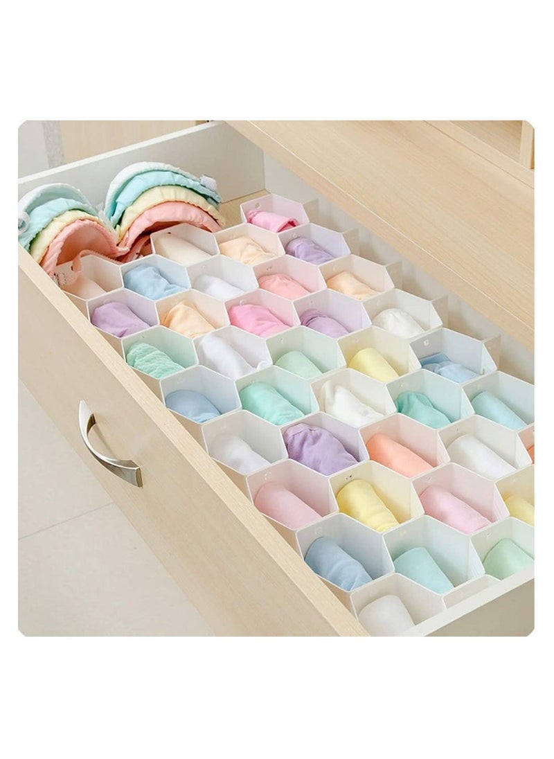 Arabest Drawer Organizer-Divider-Sock-Belt-Scarf-Underwear-56 Slots Total-Set/2 - Image 1